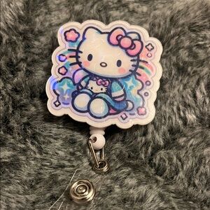 Cute Hello Kitty Badge Reel